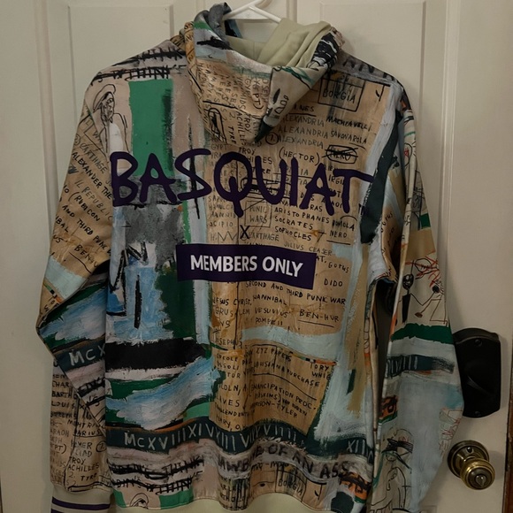 Jean-Michel Basquiat + Members Only Hoodie - Picture 2 of 11